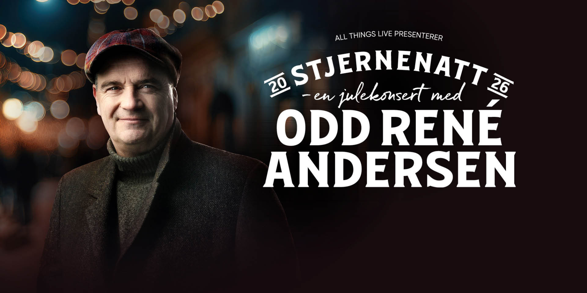 Stjernenatt – en julekonsert med Odd René Andersen