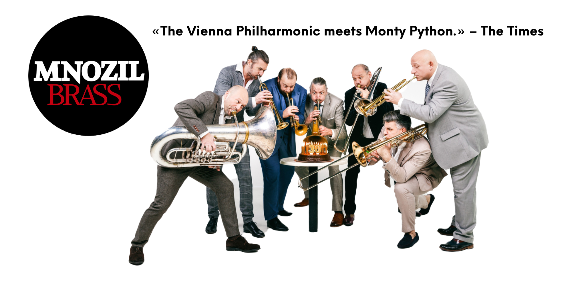 Mnozil Brass – 30-årsjubileum!