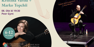 Double solo recital: Kristina Vårlid + Marko Topchii