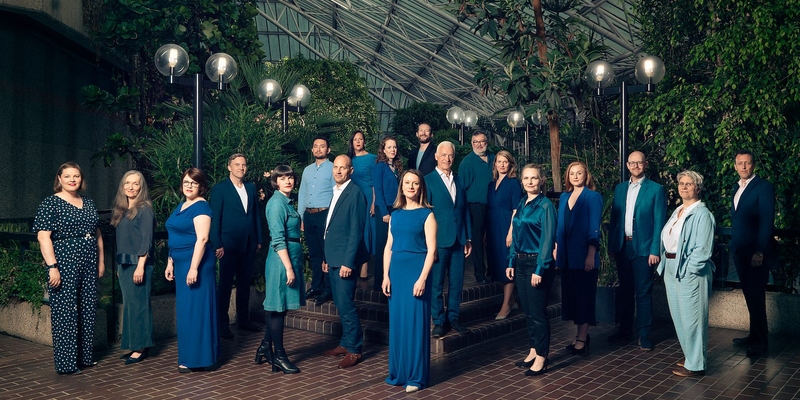 Gjestespill med BBC Singers og Edvard Grieg Kor