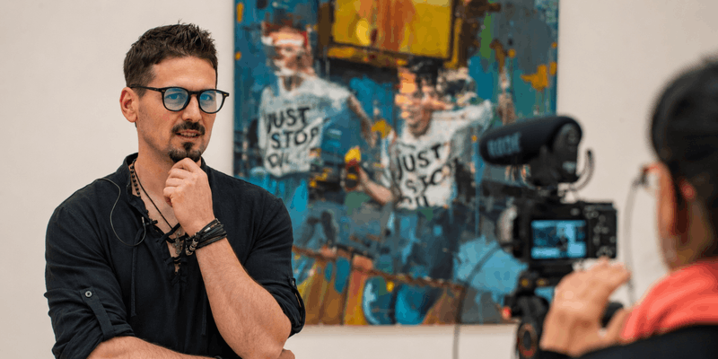 Utstilling: George Costea – The Human Condition: Distopian Universes
